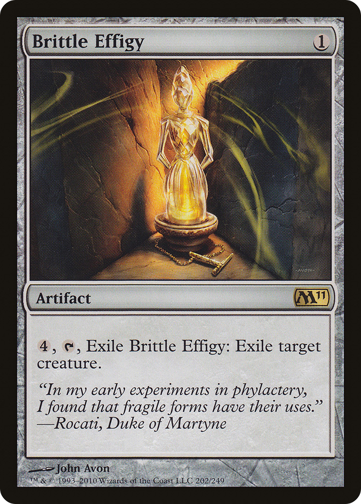 Brittle Effigy [Magic 2011] Foil
