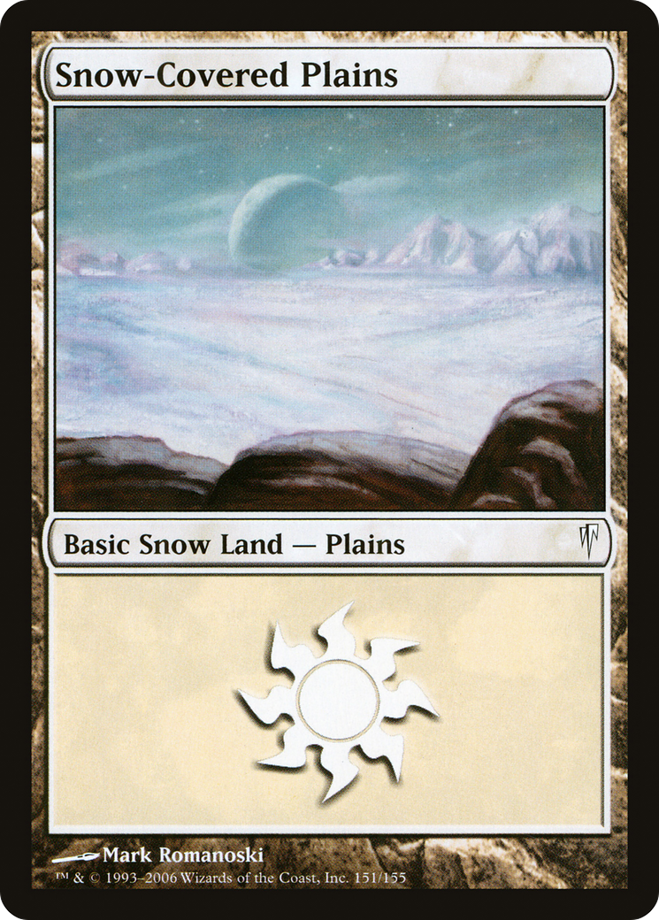 Snow-Covered Plains [Coldsnap] Foil
