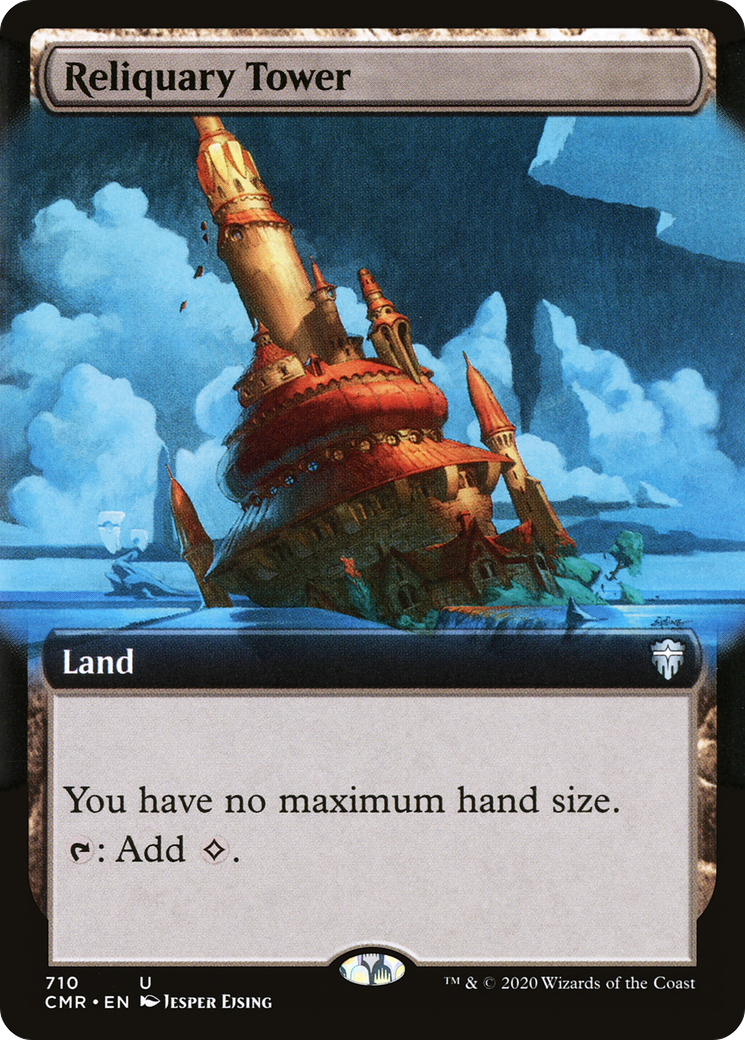 Reliquary Tower (Extended Art) [Commander Legends] Foil