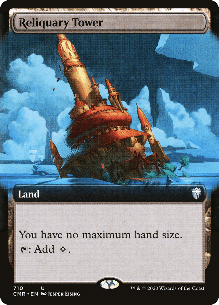 Reliquary Tower (Extended Art) [Commander Legends] Foil