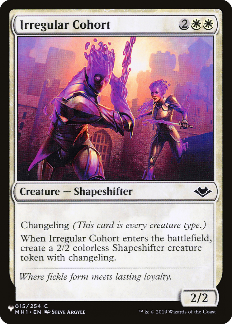 Irregular Cohort |  (MH1-15) [The List]