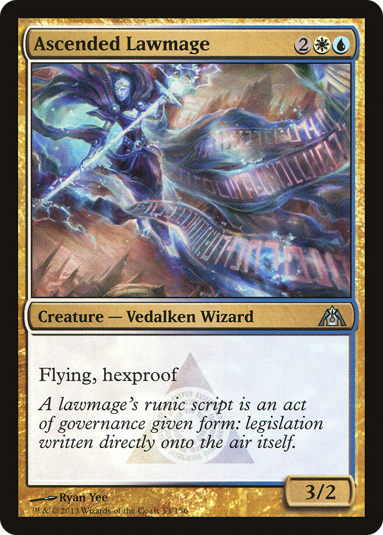 Ascended Lawmage [Dragon's Maze] Foil