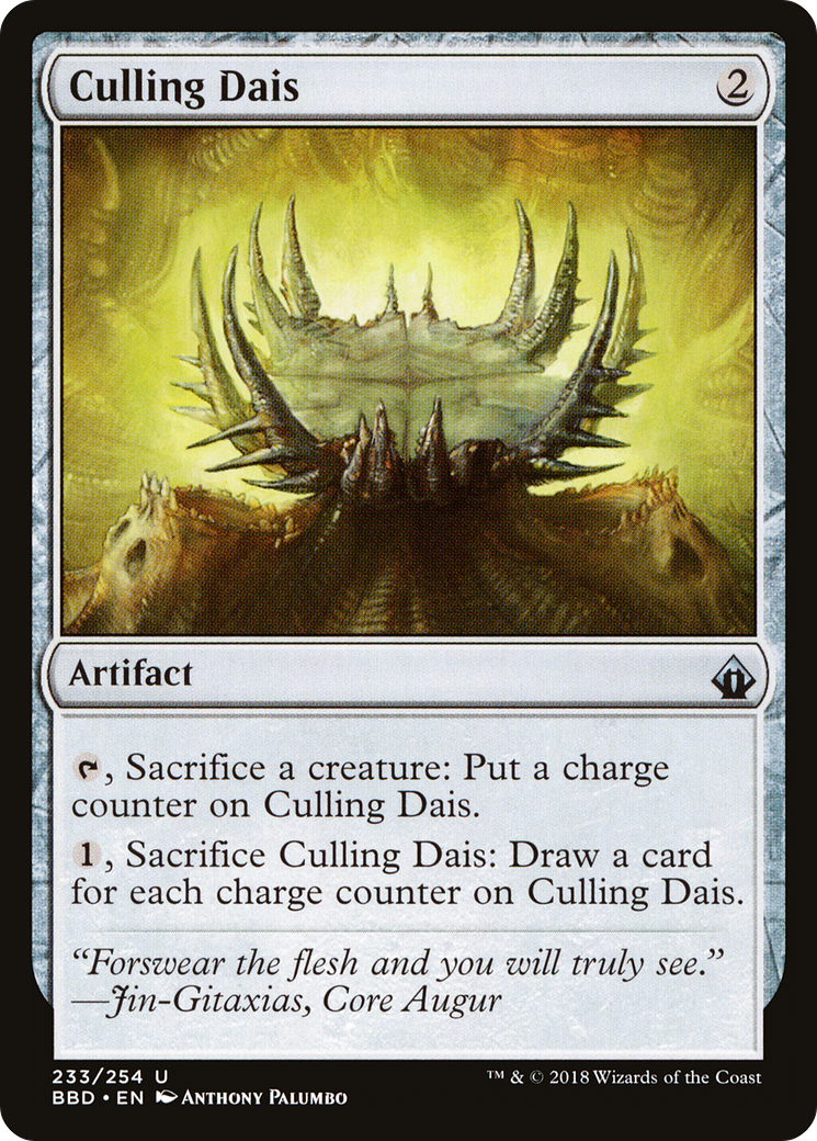 Culling Dais [Battlebond] Foil