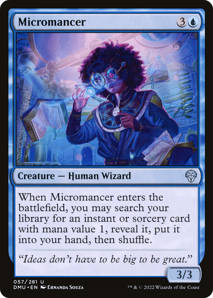 Micromancer [Dominaria United] Foil