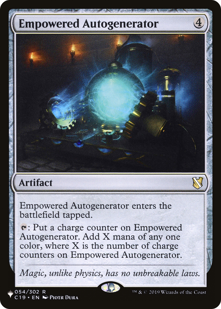 Empowered Autogenerator |  (C19-54) [The List]