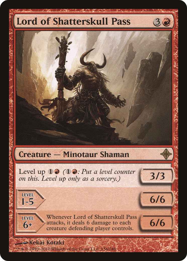 Lord of Shatterskull Pass [Rise of the Eldrazi] Foil