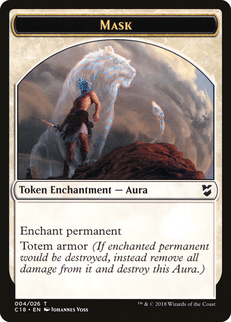 Mask (TC18-004) - Commander 2018 Tokens