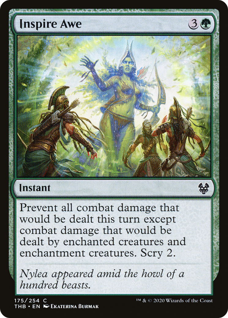 Inspire Awe [Theros Beyond Death] Foil