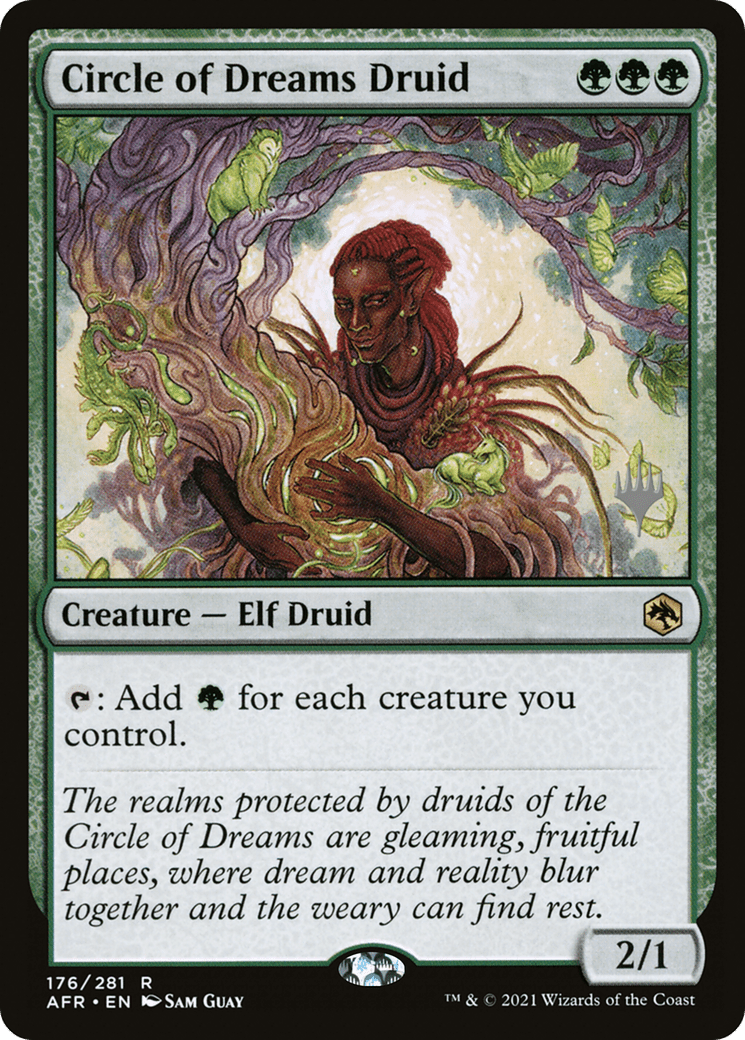 Circle of Dreams Druid (Promo Pack) [Dungeons & Dragons: Adventures in the Forgotten Realms Promos] Foil