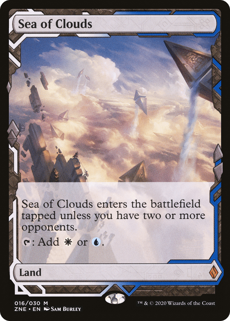Sea of Clouds (Expeditions) [Zendikar Rising Expeditions] Foil