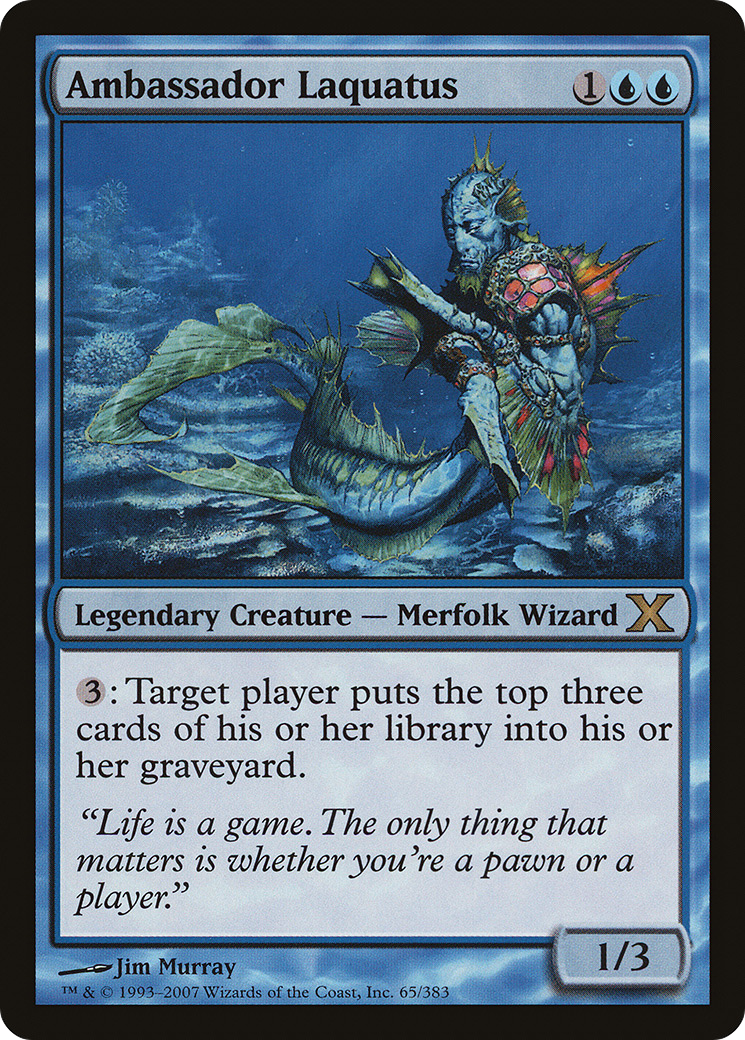 Ambassador Laquatus [Tenth Edition] Foil