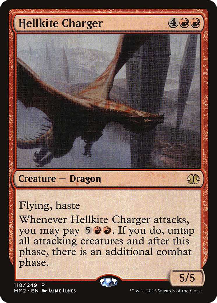 Hellkite Charger [Modern Masters 2015] Foil