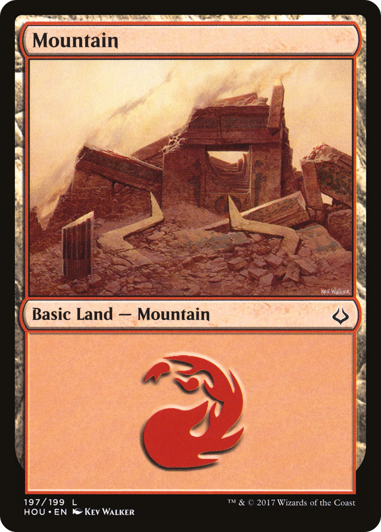 Mountain (197) [Hour of Devastation] Foil