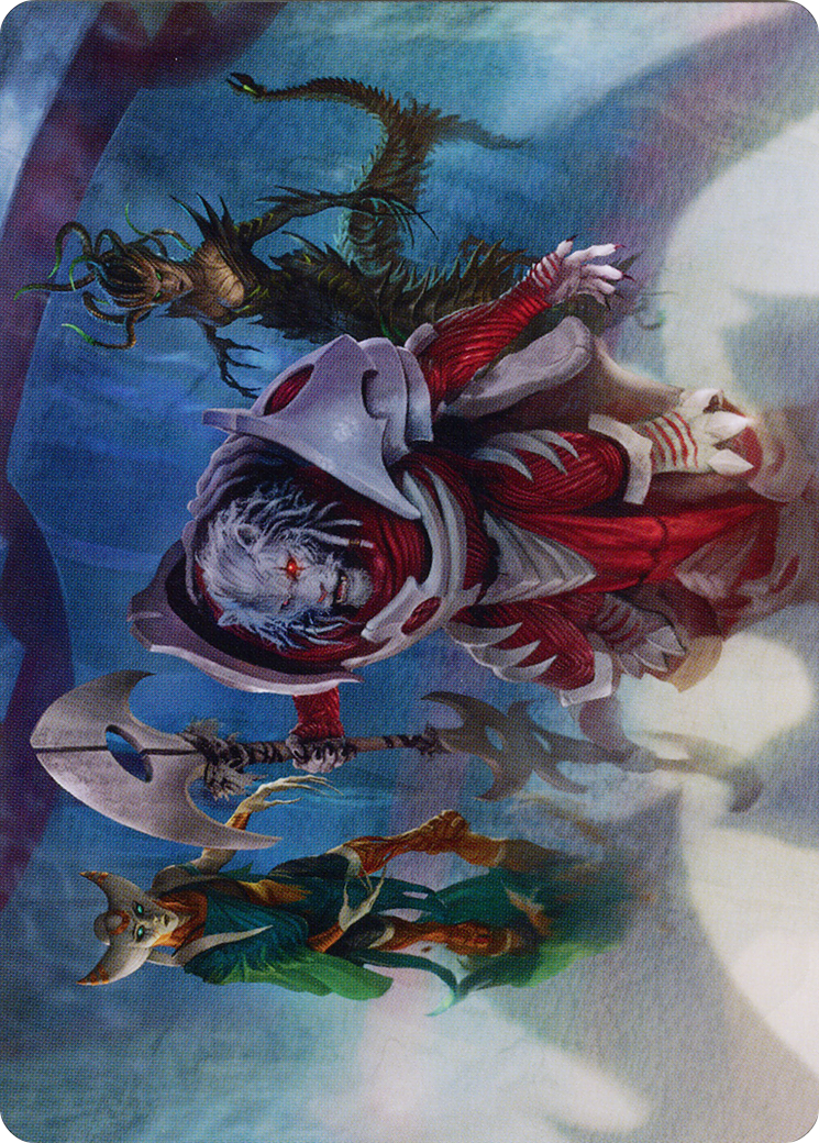 Norn's Decree // Norn's Decree (AONE-006) - Phyrexia: All Will Be One Art Series (Borderless)