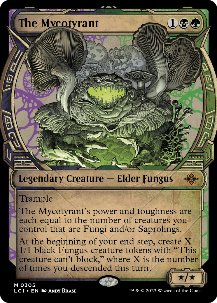 The Mycotyrant (Showcase) [The Lost Caverns of Ixalan]