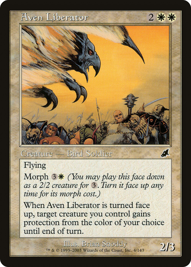 Aven Liberator [Scourge] Foil