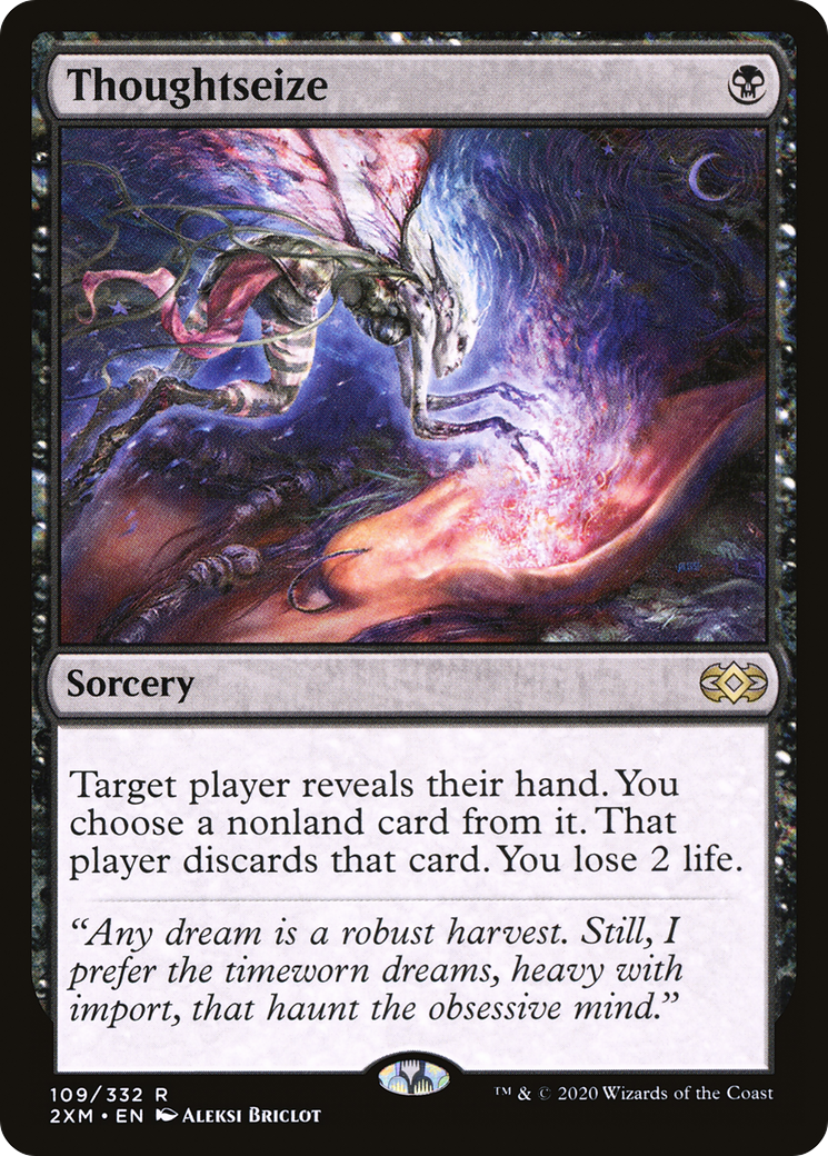 Thoughtseize [Double Masters] Foil