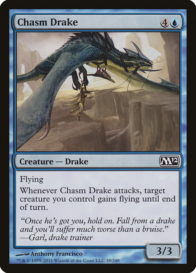 Chasm Drake 48/249 (Magic 2012 (M12)) 