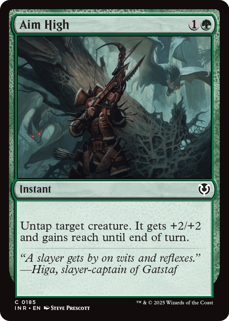 Aim High (-185) [Innistrad Remastered]  Foil