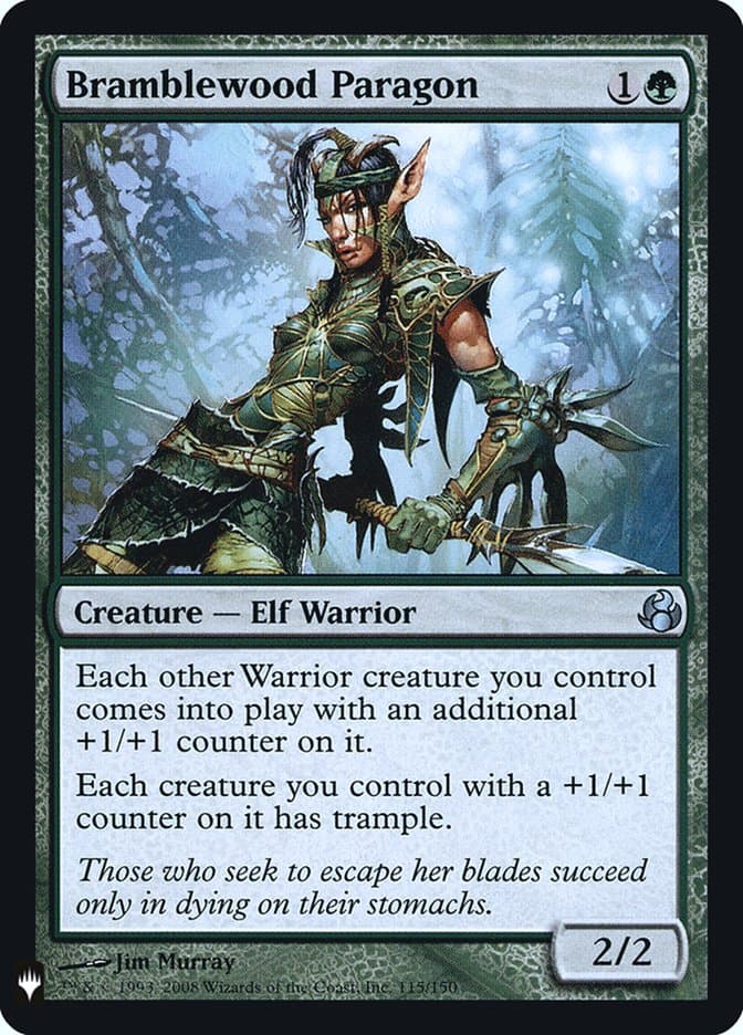 Bramblewood Paragon |  Foil (MOR-115) [The List]