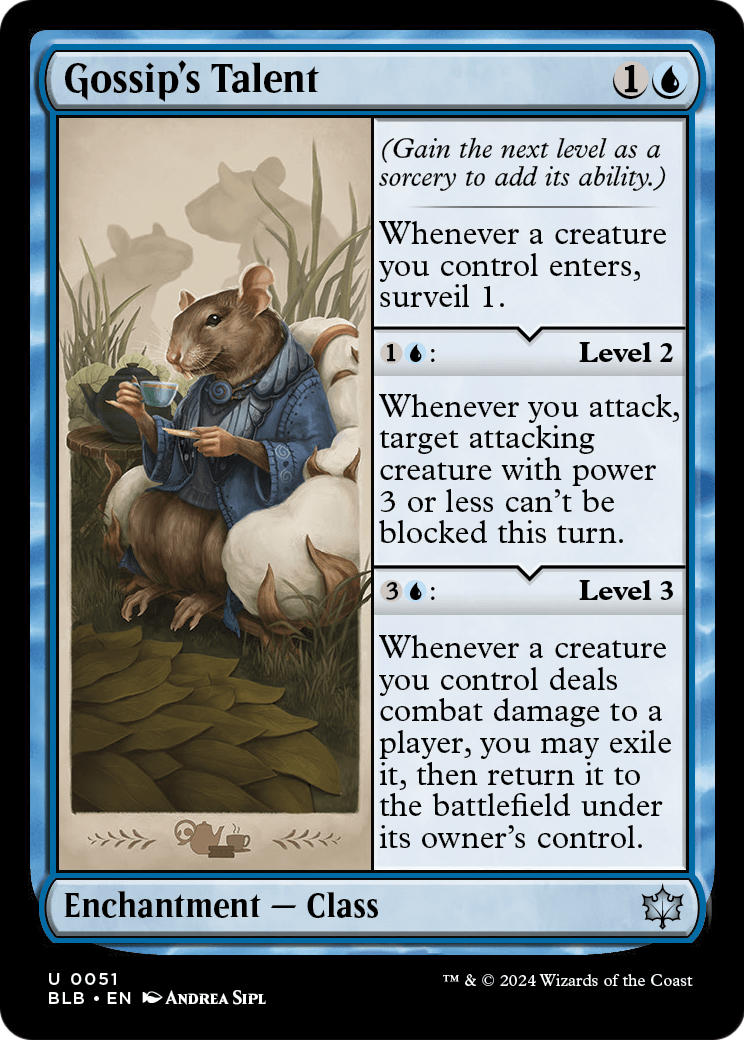 Gossip's Talent [Bloomburrow] Foil