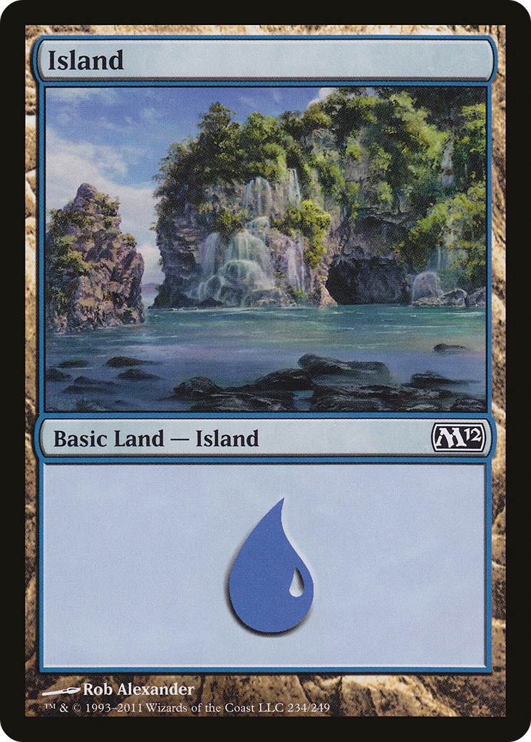 Island (234) [Magic 2012] Foil