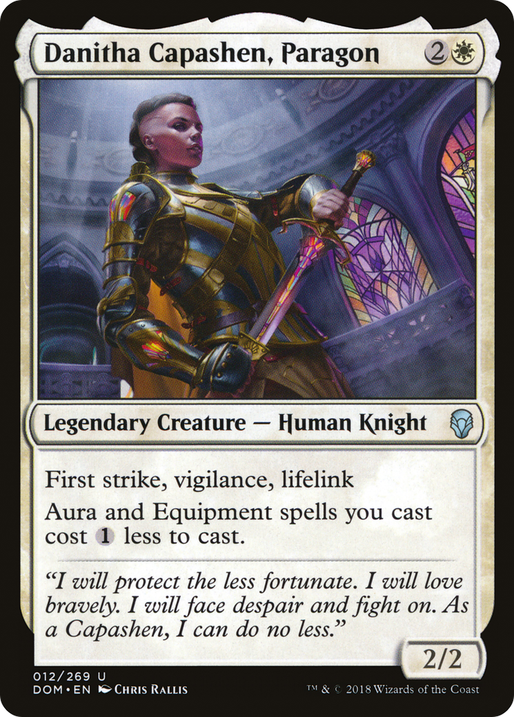 Danitha Capashen, Paragon [Dominaria] Foil