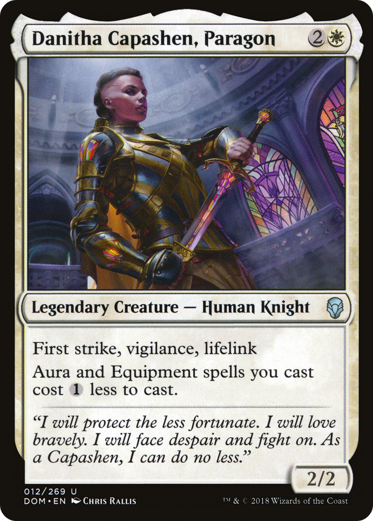 Danitha Capashen, Paragon [Dominaria] Foil
