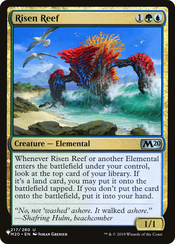 Risen Reef |  (M20-217) [The List]