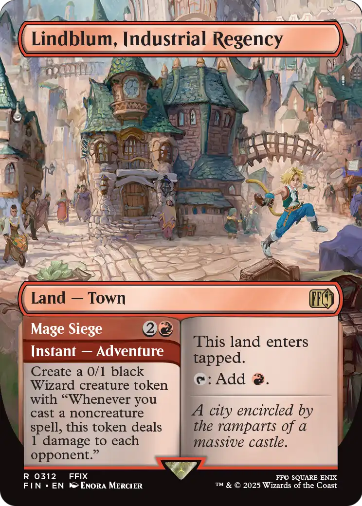 Lindblum, Industrial Regency (Borderless) (312) [FINAL FANTASY]