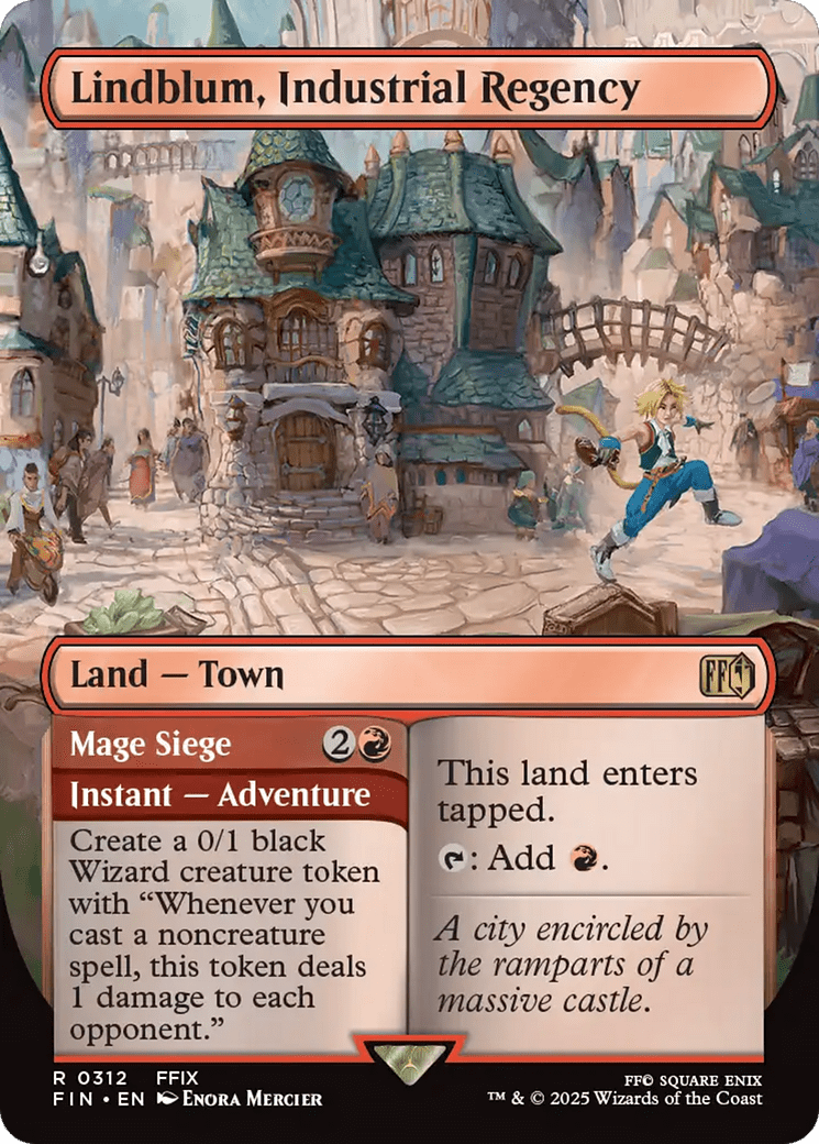 Lindblum, Industrial Regency (Borderless) (312) [FINAL FANTASY]  Foil
