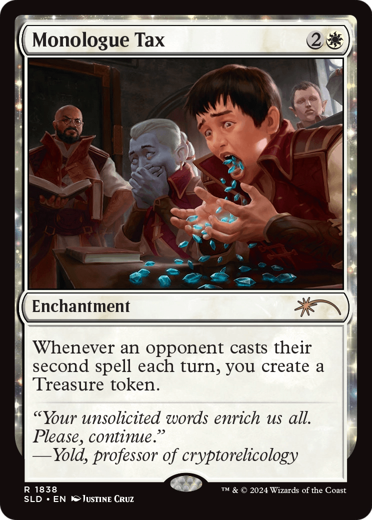 Monologue Tax (1838) [Secret Lair Drop Series]