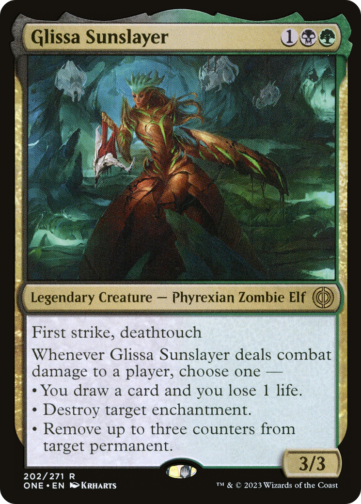 Glissa Sunslayer [Phyrexia: All Will Be One] Foil