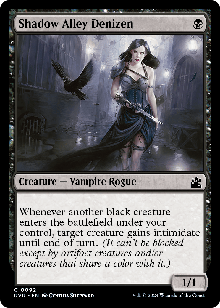 Shadow Alley Denizen [Ravnica Remastered] Foil