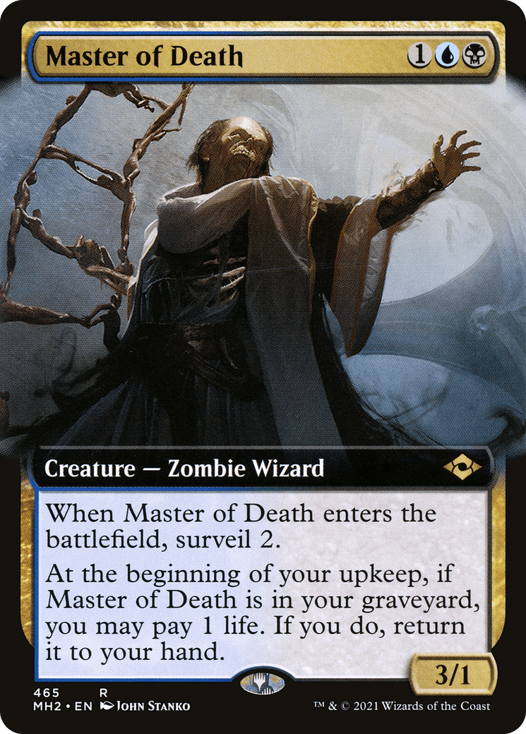 Master of Death (Extended Art) [Modern Horizons 2] Foil