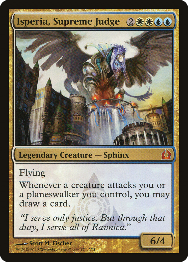 Isperia, Supreme Judge [Return to Ravnica] (Japanese)