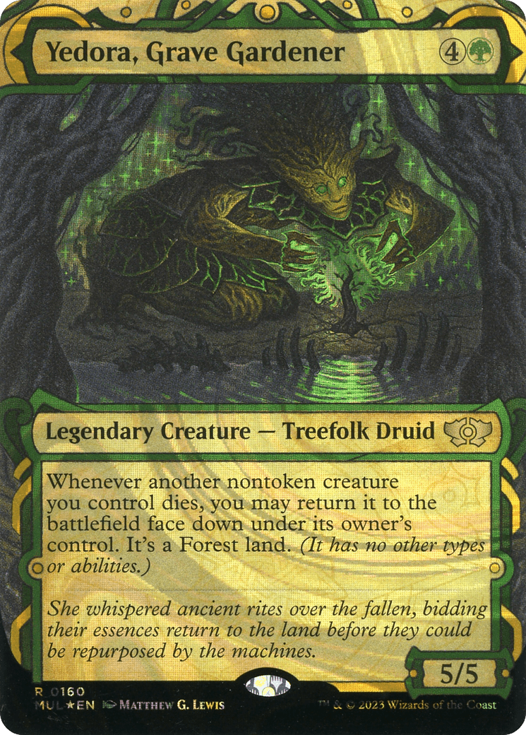 Yedora, Grave Gardener (Halo Foil) [Multiverse Legends]