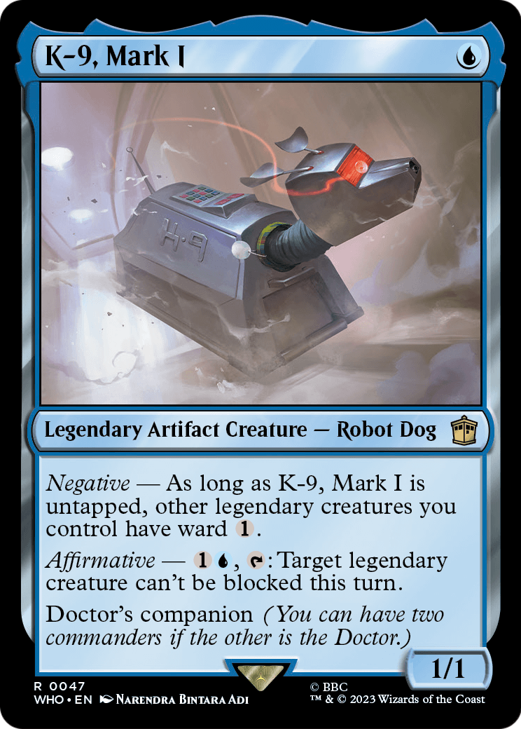 K-9, Mark I [Doctor Who] Foil