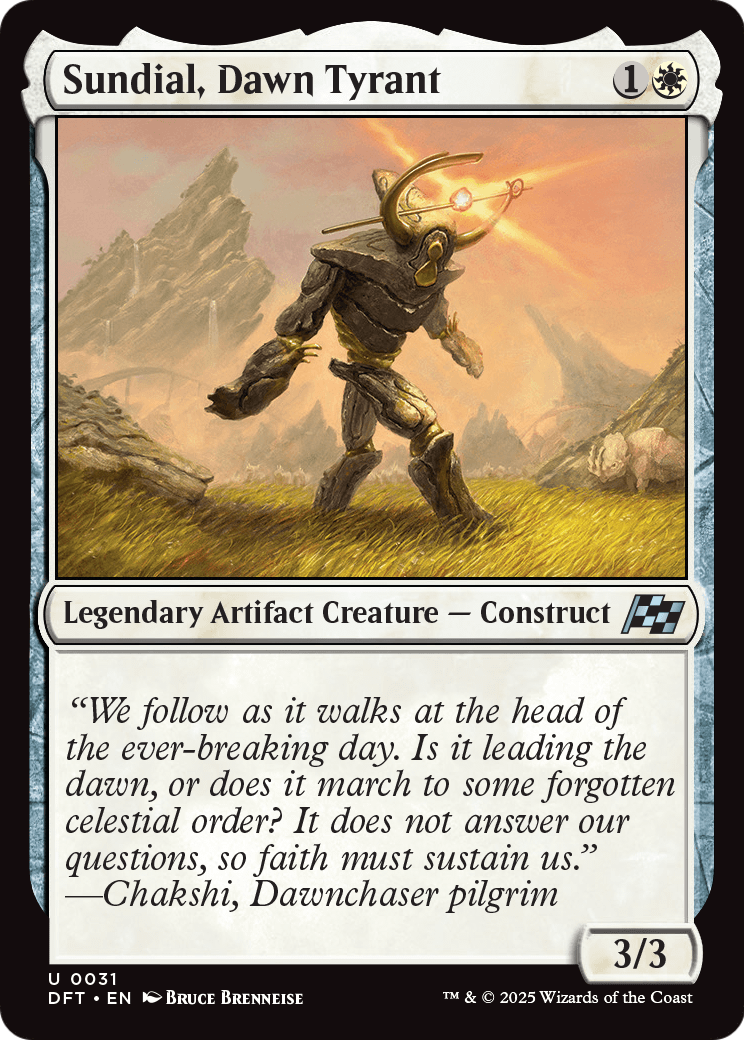 Sundial, Dawn Tyrant |  (031) [Aetherdrift]