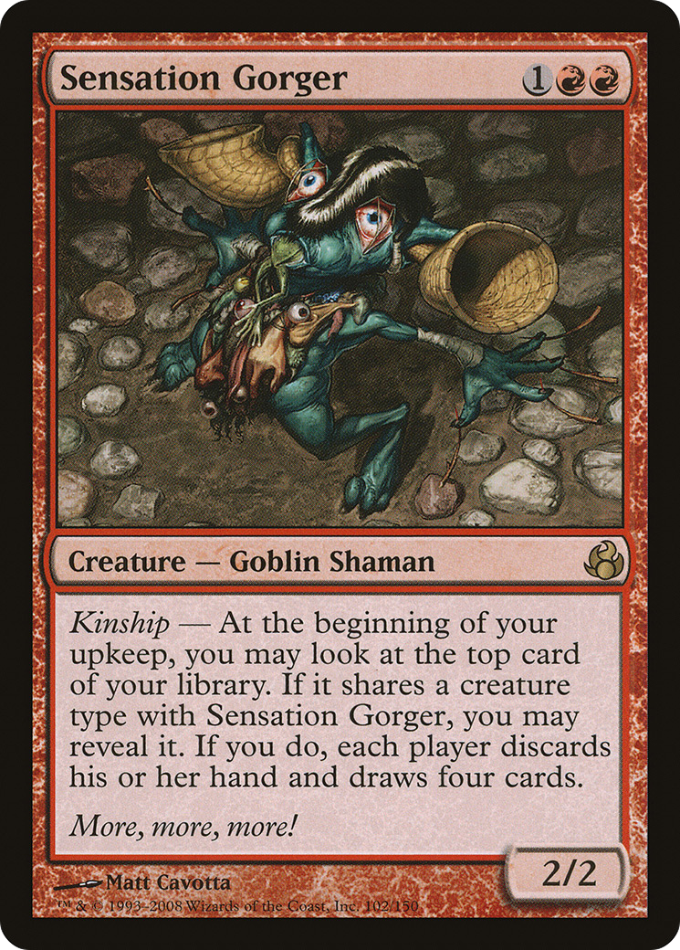 Sensation Gorger [Morningtide] Foil
