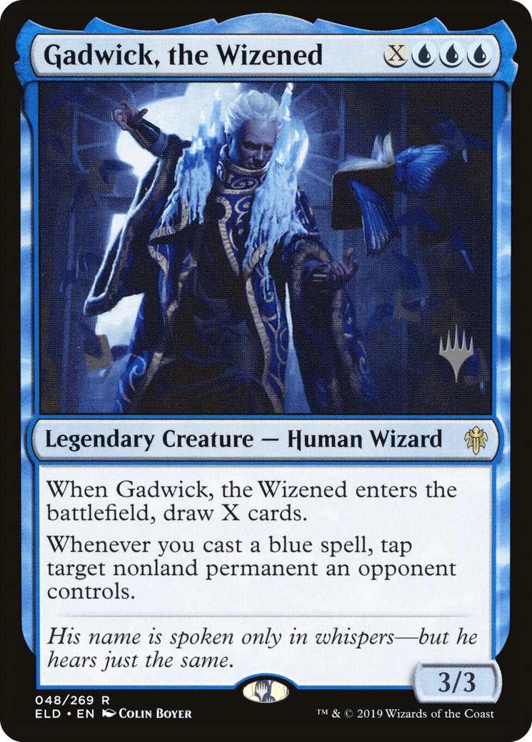 Gadwick, the Wizened (Promo Pack) [Throne of Eldraine Promos] Foil