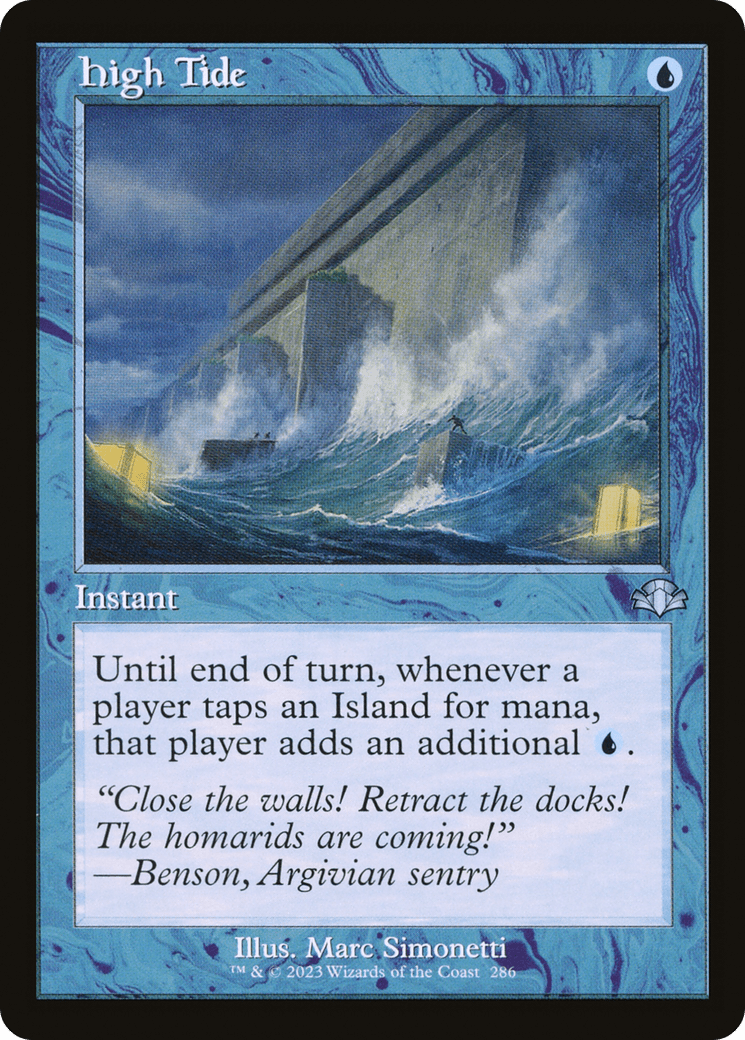 High Tide (Retro) [Dominaria Remastered] Foil