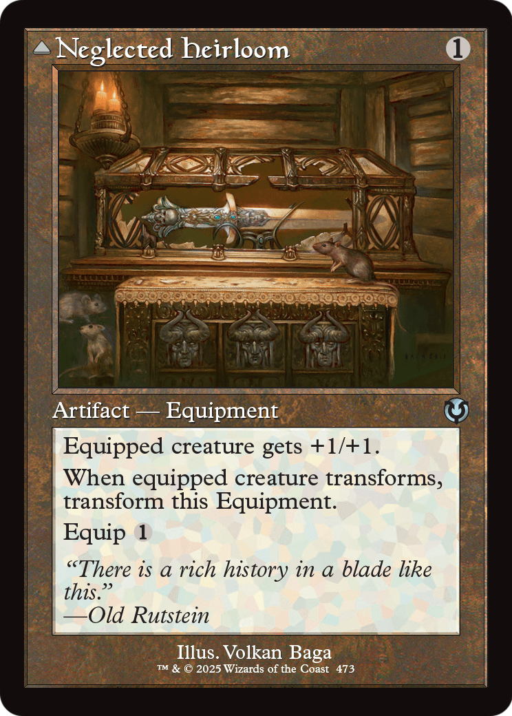Neglected Heirloom (Retro Frame) (-473) [Innistrad Remastered]
