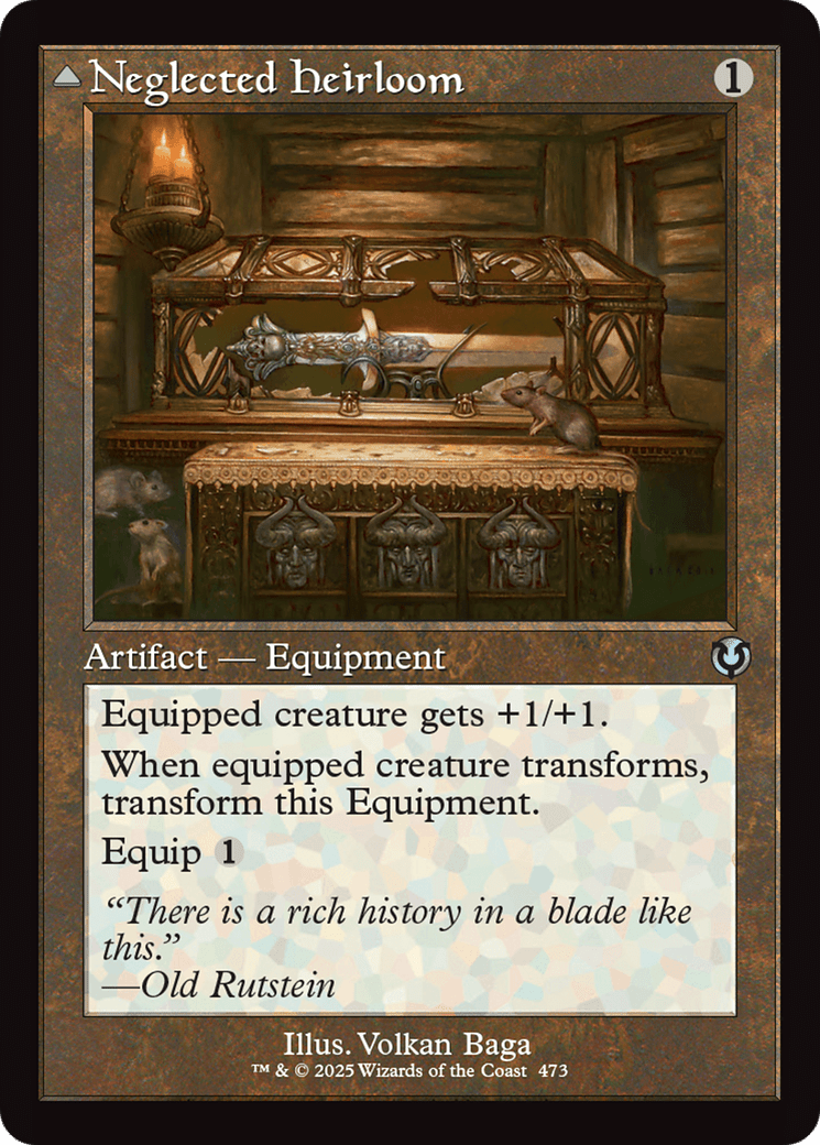 Neglected Heirloom (Retro Frame) (-473) [Innistrad Remastered]  Foil