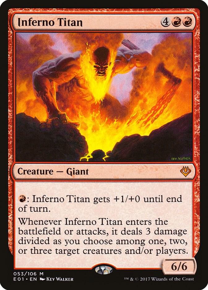 Inferno Titan 53/106 (Archenemy: Nicol Bolas) 