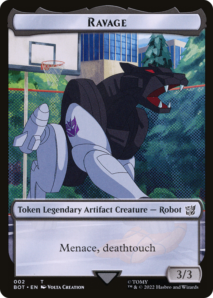 Ravage [Transformers Tokens] Foil