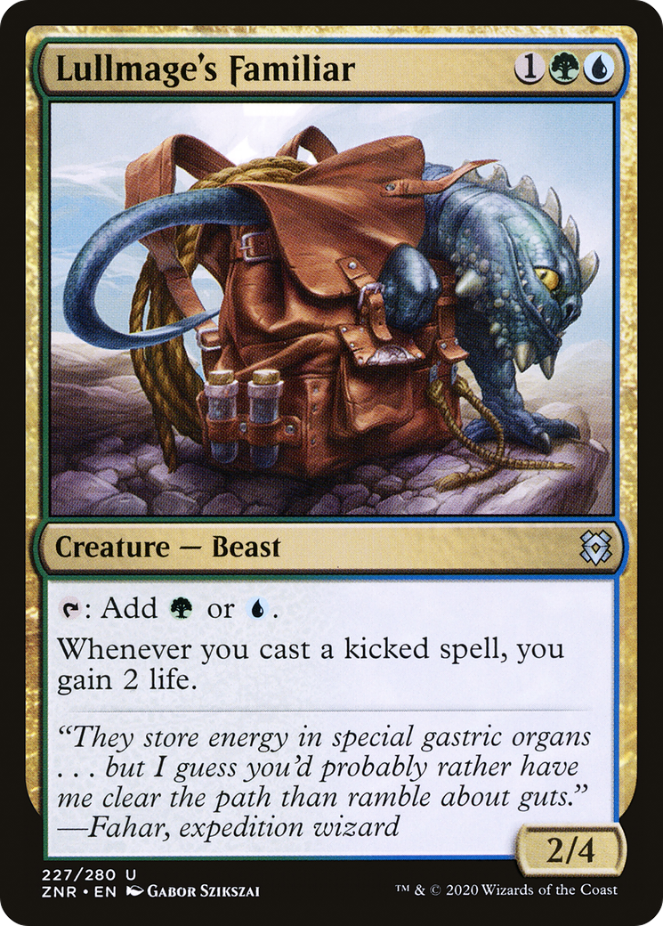Lullmage's Familiar [Zendikar Rising] Foil
