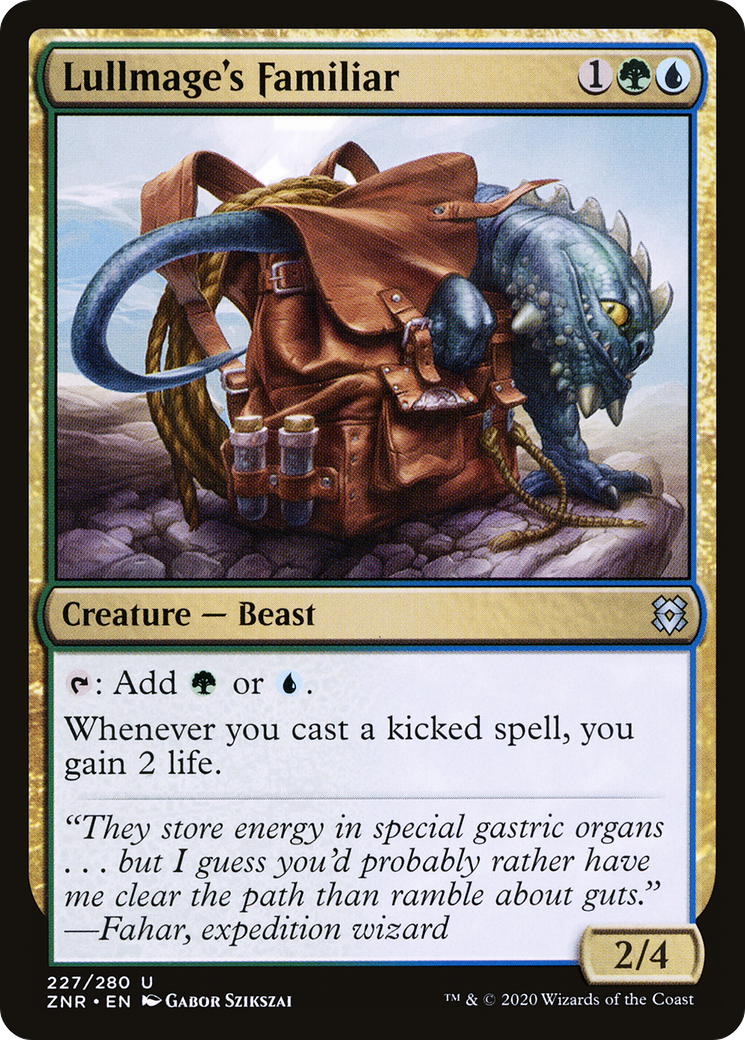 Lullmage's Familiar [Zendikar Rising] Foil
