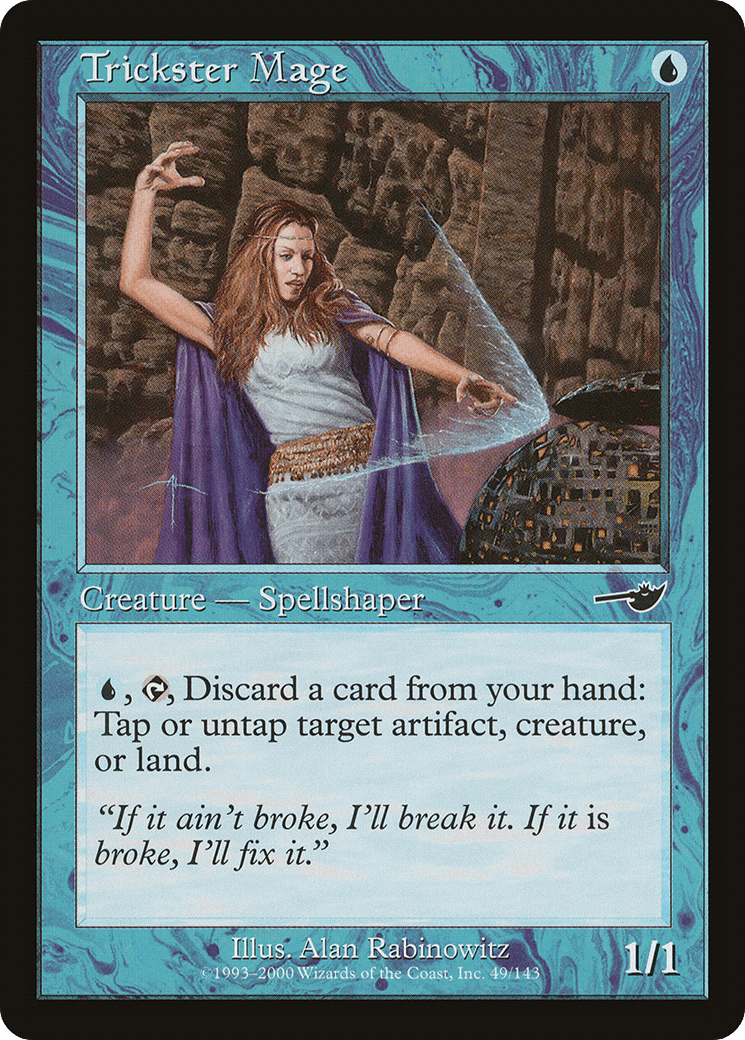 Trickster Mage [Nemesis] Foil