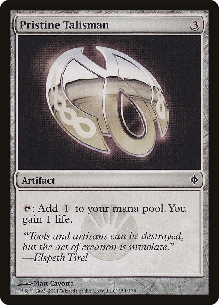 Pristine Talisman [New Phyrexia] Foil